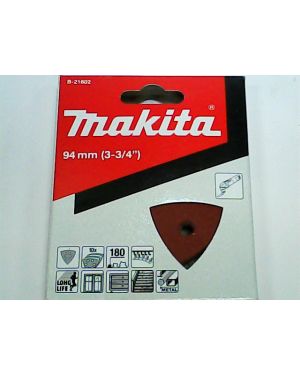 กระดาษทรายขัดไม้เก่า #180 10Pcs B-21602 Makita