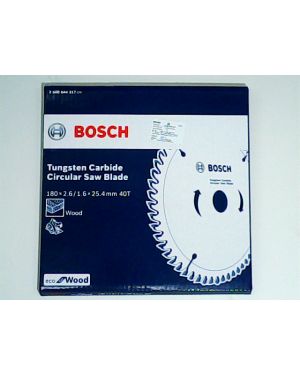 ใบเลื่อยวงเดือน ตัดไม้ Eco 7 1/4" 40T Bosch