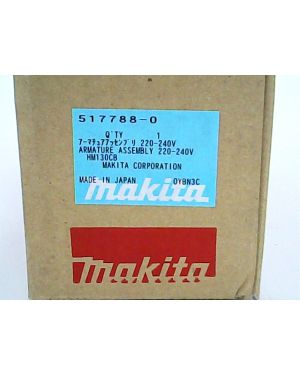 ทุ่นไฟฟ้า HM1307C HM1317C HM130CB 517788-0 Makita