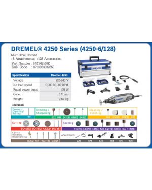 เครื่องมือโรตารี่ 4250-6/128 MX Dremel