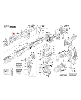 ปลอกโลหะ GBH2-26DFR 1617000V41 Bosch