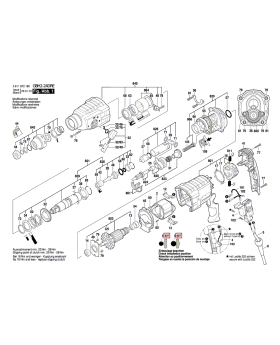 สายไฟพร้อมขั้วต่อ 2601035001 Bosch