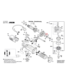 ตลับลูกปืน GWS7-100 1619P00455 Bosch