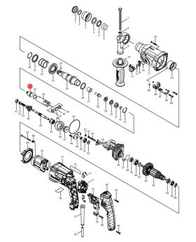 Striker HR2470F(3,4) 324733-6 Makita
