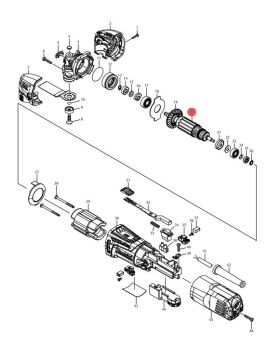 ทุ่นไฟฟ้า TM3000C 517683-4 Makita