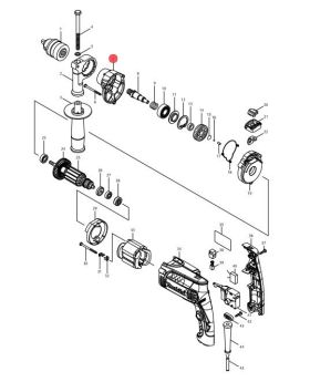 Gear Housing HP1630(7) 450619-9 Makita