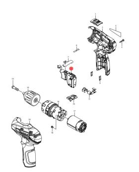Switch C3HW-3A-EF1M HP330DZ 650691-3 Makita
