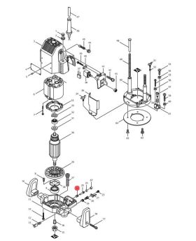 สปริงล็อค 3612BR(26) 231037-8 Makita