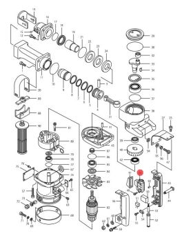 Switch C3D-H-MSHM-1301 HM1201(46) 651145-3 Makita