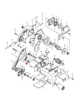 เฟืองใหญ่ #69 9401 221194-0 Makita