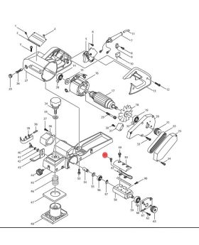 น็อตตั้งมีด 1100(51) 251246-3 Makita