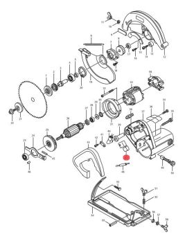 สวิทซ์ 5806B(47) 651281-5 Makita
