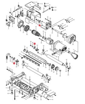 เฟืองโซ่ 10 2012NB(51,24,80) 221525-3 Makita
