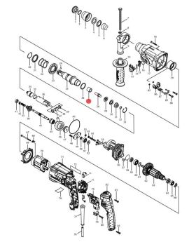 Sleeve #27 9 HR2470F 331769-8 Makita