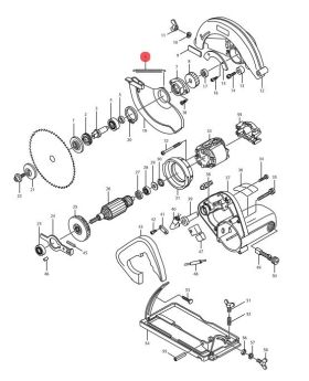 Tension Spring 4 5806B(6) 231808-3 Makita