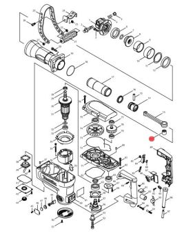 ลูกปืนเข็ม 1820 HM1306(54) 212263-8 Makita