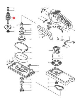 ทุ่นไฟฟ้า 9045B 512698-6 Makita