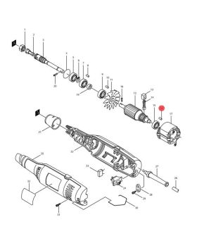 Rubber Pin 4 906(16) 1100 263002-9 Makita