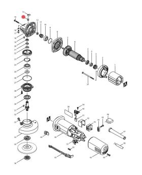 Compression Spring 8 9556NB(14) 233376-2 Makita