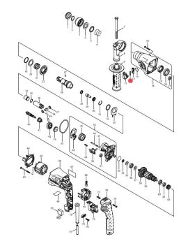 Compression Spring 3 HR1830(12) 233459-8 Makita