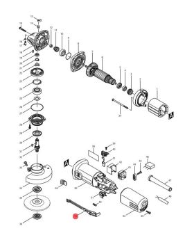 Switch Level B 9556NB(53) 418728-0 Makita
