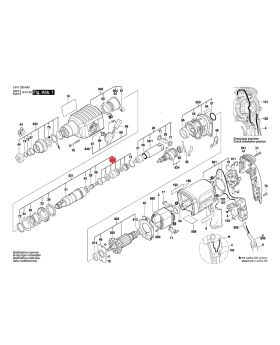 ชุดแหวนโลหะ GBH2-22RE 1617000529 Bosch