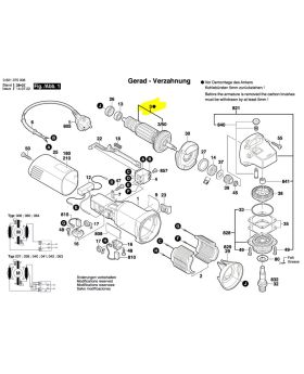 ทุ่น GWS6-100 1604010626 Bosch