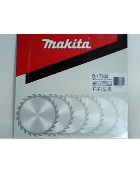 ใบเลื่อยวงเดือนตัดไม้ 12นิ้ว 30T B-17332 Makita