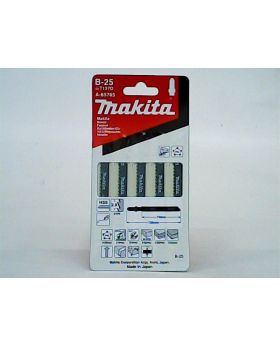 ใบจิ๊กซอว์ตัดไม้ ดาบ B-25 5Pcs A-85765 Makita