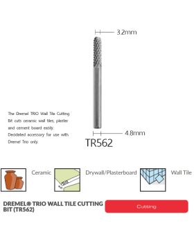 *ดอกตัดกระเบื้อง TR562 Dremel
