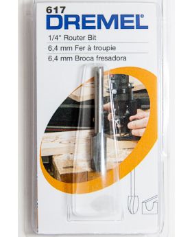 *ดอกเซาะร่องมน 6.4mm 617 Dremel