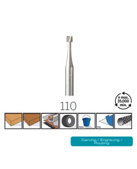 ดอกแกะสลัก 2mm 110 DE Dremel