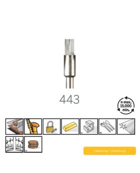 แปรงคาร์บอน 1/8" 443 US Dremel