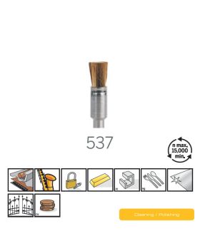 แปรงขัดทองเหลือง 3.2mm 3Pcs 537 US Dremel