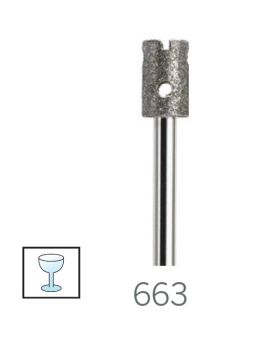 ดอกเพชรเจาะกระจก 1/4" 663DR Dremel
