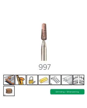 หินเจียร์ AL Oxide 1/8" 3Pcs 997 TW Dremel