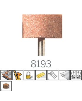 หินเจียร์ AL Oxide 15.9mm 2Pcs 8193 TW Dremel