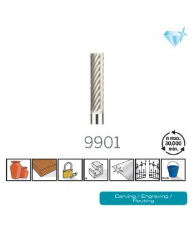 ดอกเจียร์หัวคาร์ไบด์ 1/8" 3.2mm 9901 US Dremel