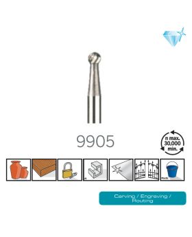 ดอกเจียร์หัวคาร์ไบด์ 1/8" 3.2mm 9905 US Dremel