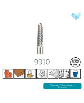 ดอกเจียร์หัวคาร์ไบด์ 1/8" 3.2mm 9910 US Dremel