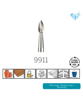 ดอกเจียร์หัวคาร์ไบด์ 1/8" 3.2mm 9911 US Dremel