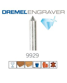 ดอกแกะสลักหัวเพชร 9929 US Dremel