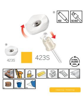 ผ้าขัดเงา 1" EZ423 DE Dremel