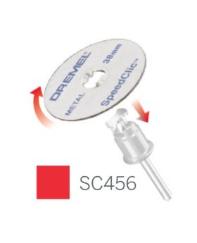ใบตัดโลหะ EZ Lock 1 1/2" 5Pcs 456 CN Dremel
