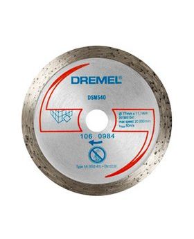 ใบเพชรตัดกระเบื้อง 3" SM540 CN Dremel