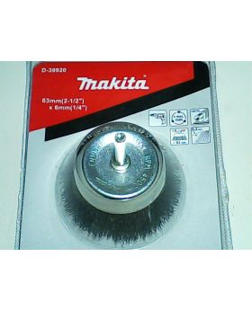 แปรงลวดถ้วยมีแกน 63mm TT D-39920 Makita