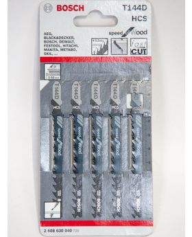 ใบจิ๊กซอว์ตัดไม้ 5Pcs T144D Bosch