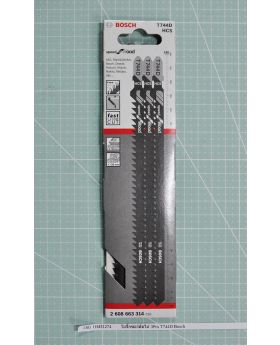 ใบจิ๊กซอว์ตัดไม้ 3Pcs T744D Bosch