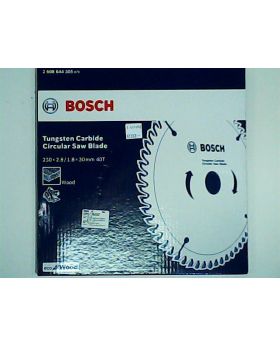 ใบเลื่อยวงเดือนตัดไม้ Eco 9 1/4นิ้ว 40T Bosch