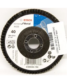 ทรายซ้อนหลังแข็ง h P40 4นิ้ว Bosch